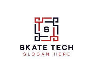 Frame Square Tech logo design