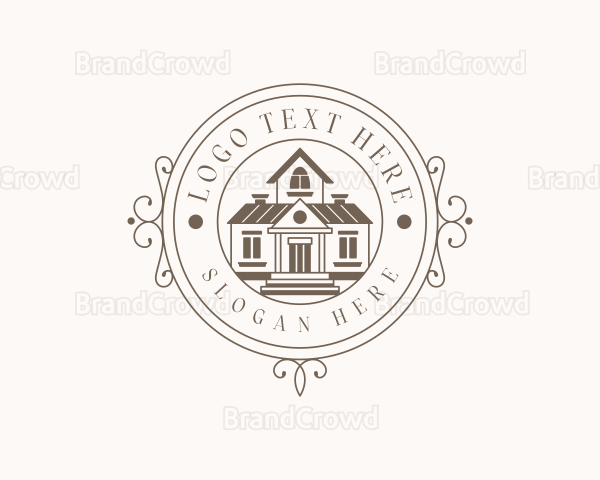 Home Real Estate Property Logo