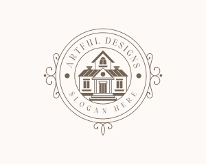 Home Real Estate Property logo design