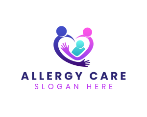 Parenting Heart Care logo design