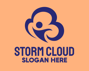 Human Cloud logo design