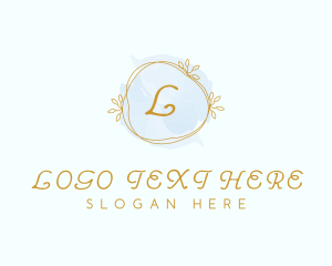 Fragrance - Watercolor Wreath Fragrance logo design