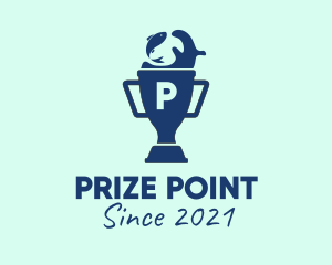 Prize - Fishing Trophy Prize logo design