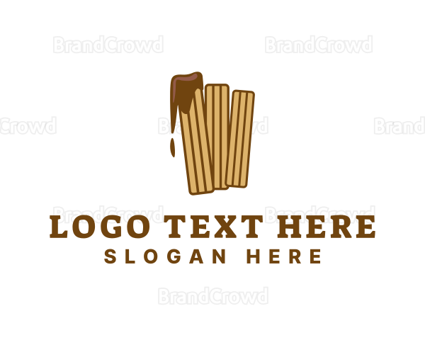 Sweet Chocolate Churros Logo