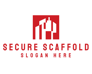 Scaffolding - Urban Real Estate logo design
