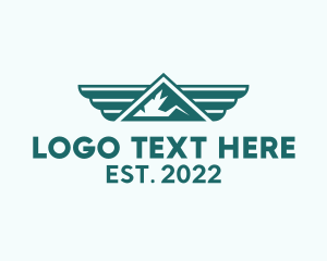 Hiking - Green Mountain Outdoor logo design