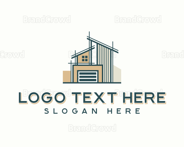 Home Construction Architecture Logo