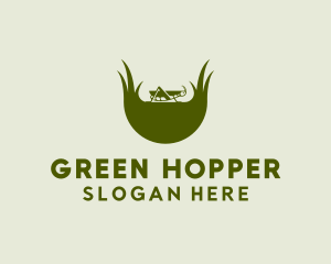 Grasshopper Lawn Care  logo design