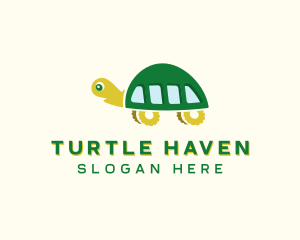 Turtle Vehicle Gears logo design