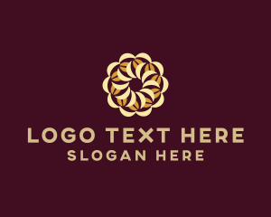 Caffeine - Coffee Bean Pie logo design