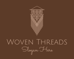 Woven - Woven Wall Hanging Macrame logo design