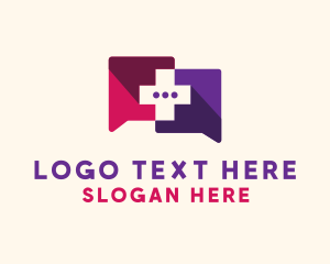 Physician - Medical Health Messaging logo design