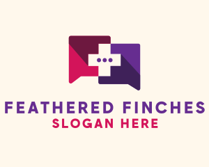 Medical Health Messaging logo design