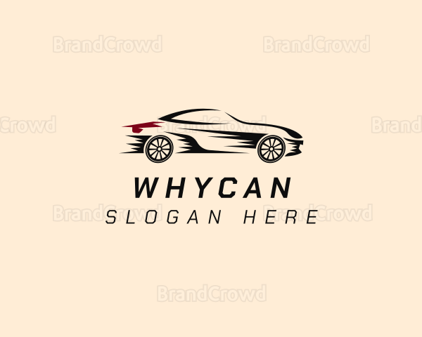 Auto Car Racing Logo