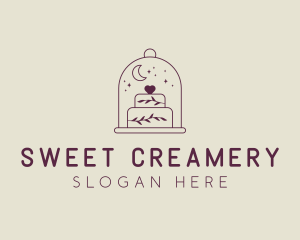 Sweet Wedding Cake logo design