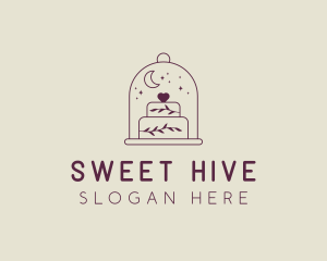 Sweet Wedding Cake logo design