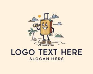 Explorer - Luggage Travel Explorer logo design