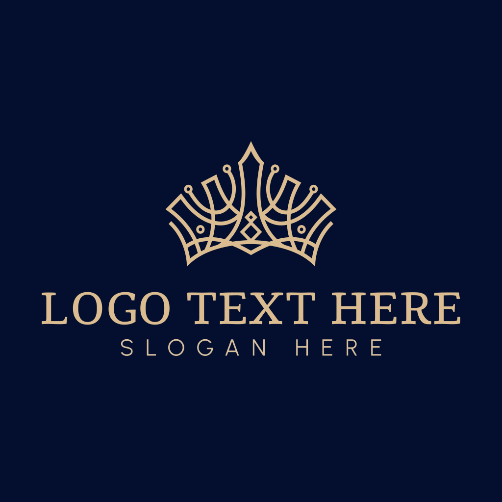 Golden Royal Crown Logo | BrandCrowd Logo Maker