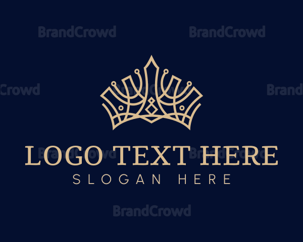 Golden Royal Crown Logo