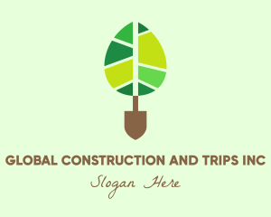 Vegetarian - Organic Tree Planting logo design