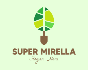 Vegan - Organic Tree Planting logo design