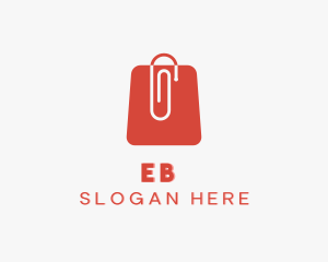 Market - Paper Clip Shopping logo design