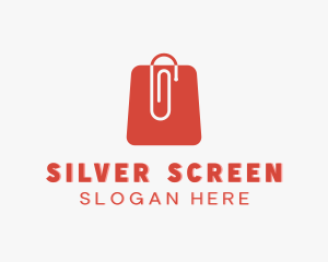 Discount - Paper Clip Shopping logo design