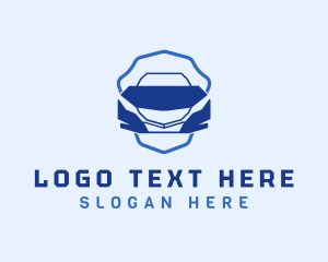 Blue - Car Racing Vehicle logo design