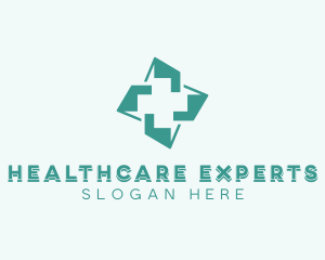 Healthcare Medical Cross logo design