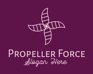 Propeller - Fancy Flower Propeller logo design
