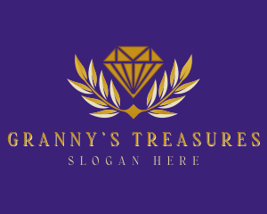 Diamond Gem Jewelry logo design