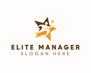 Supervisor - Star Leader Coach logo design