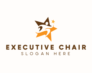 Chairman - Star Leader Coach logo design