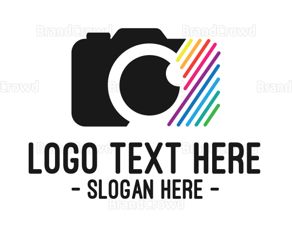 Multicolor Optical Camera Logo