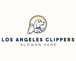 Angel Dog Vet logo design