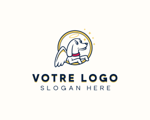 Veterinarian - Angel Dog Vet logo design