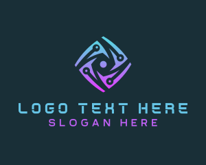 Technology - Programming Tech Circuit logo design