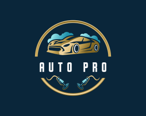 Auto Car Polishing logo design