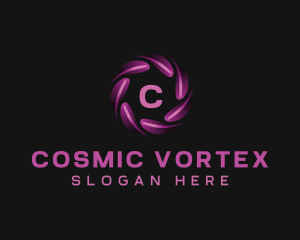 Vortex - Motion Vortex Technology logo design