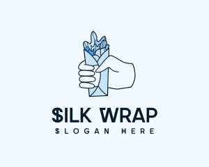 Gyros Wrap Snack logo design