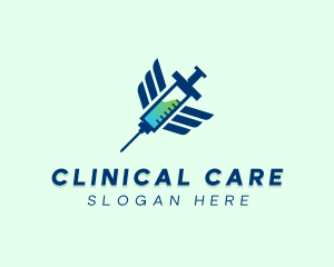 Medical Drug Injection logo design