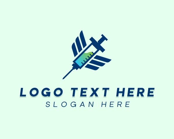 Drug - Medical Drug Injection logo design