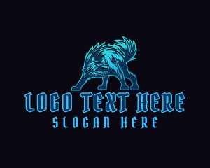 Stream - Wild Wolf Gaming logo design