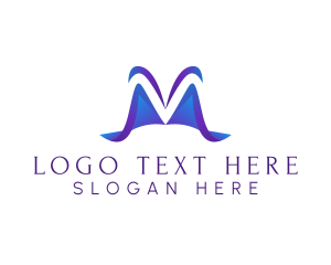 Glam - Elegant Business Letter M logo design