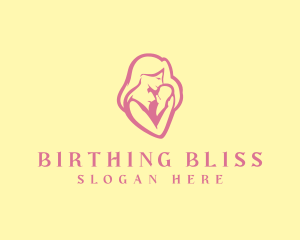 Midwife - Mom Baby Adoption logo design