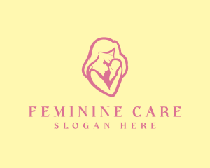 Gynecology - Mom Baby Adoption logo design