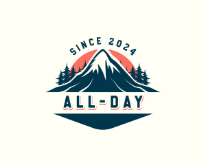Park - Alpine Peak Mountain logo design