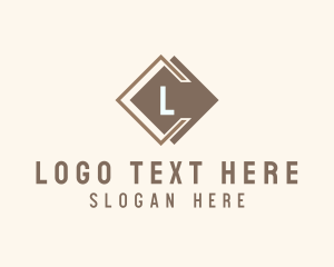 Frame - Tile Pattern Home Improvement logo design