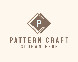 Tile Pattern Home Improvement logo design