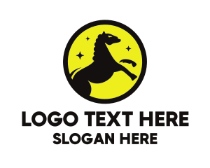 Steed - Horse Stallion Equine logo design
